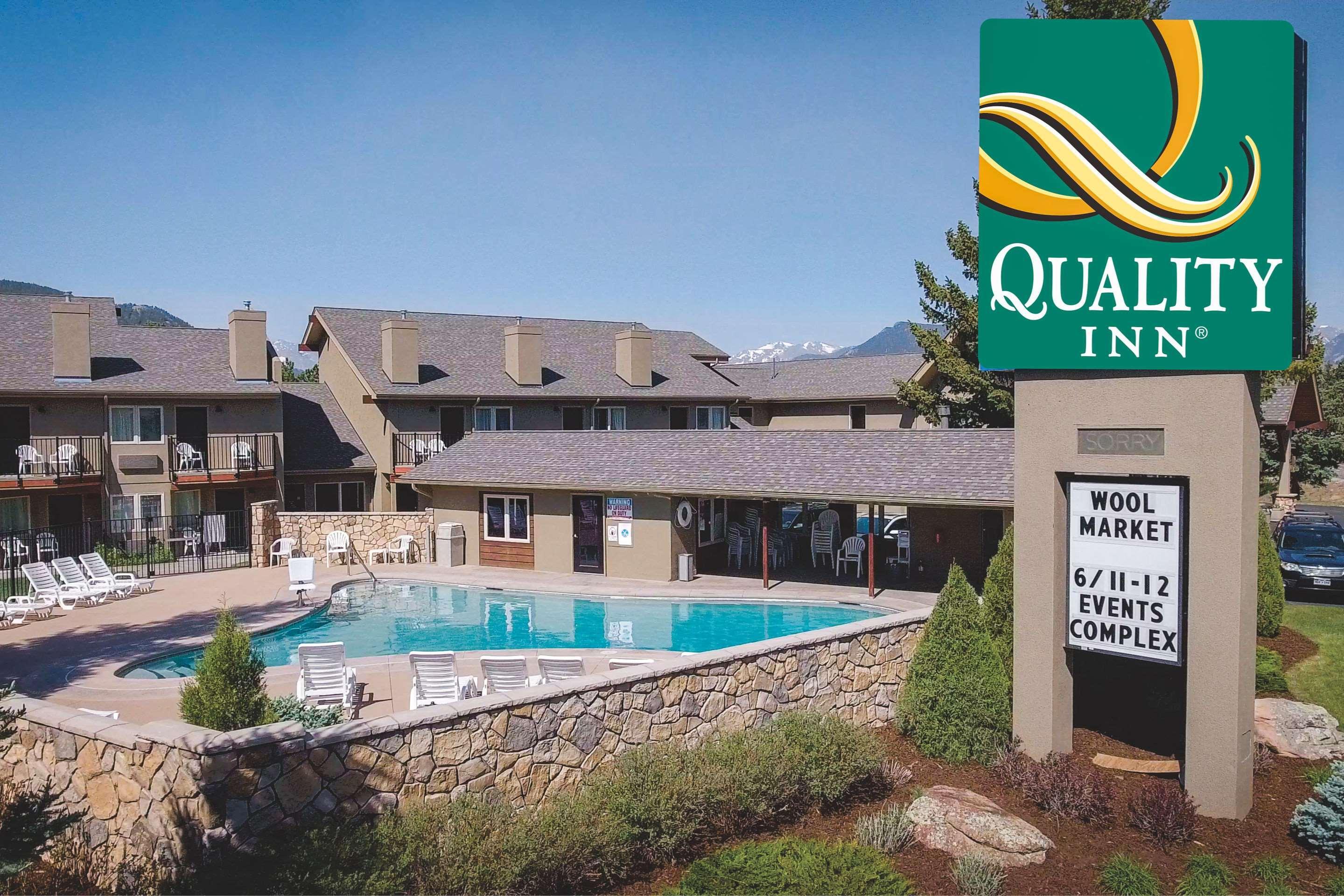 Quality Inn Near Rocky Mountain National Park Эстес Парк Экстерьер фото